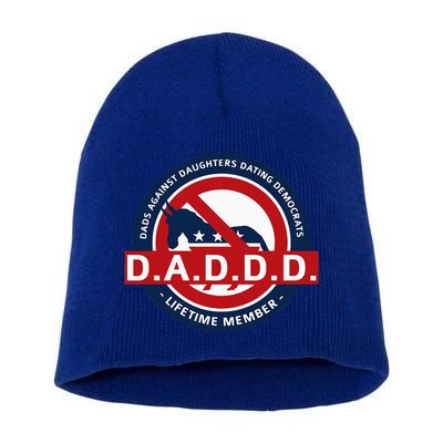 Daddd Dads Against Daughters Dating Democrats Short Acrylic Beanie