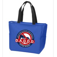 Daddd Dads Against Daughters Dating Democrats Zip Tote Bag