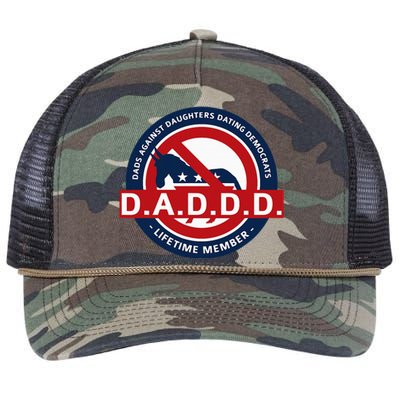 Daddd Dads Against Daughters Dating Democrats Retro Rope Trucker Hat Cap