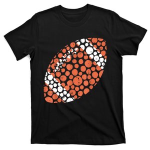 Dot Day American Football Dots International Dot Day Gift For Player T-Shirt