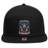 Daddd Dads Against Daughters Dating Democrats 7 Panel Mesh Trucker Snapback Hat