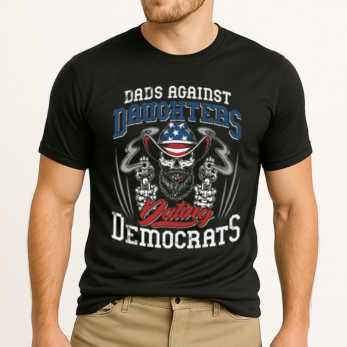Daddd Dads Against Daughters Dating Democrats Cooling Performance Crew T-Shirt