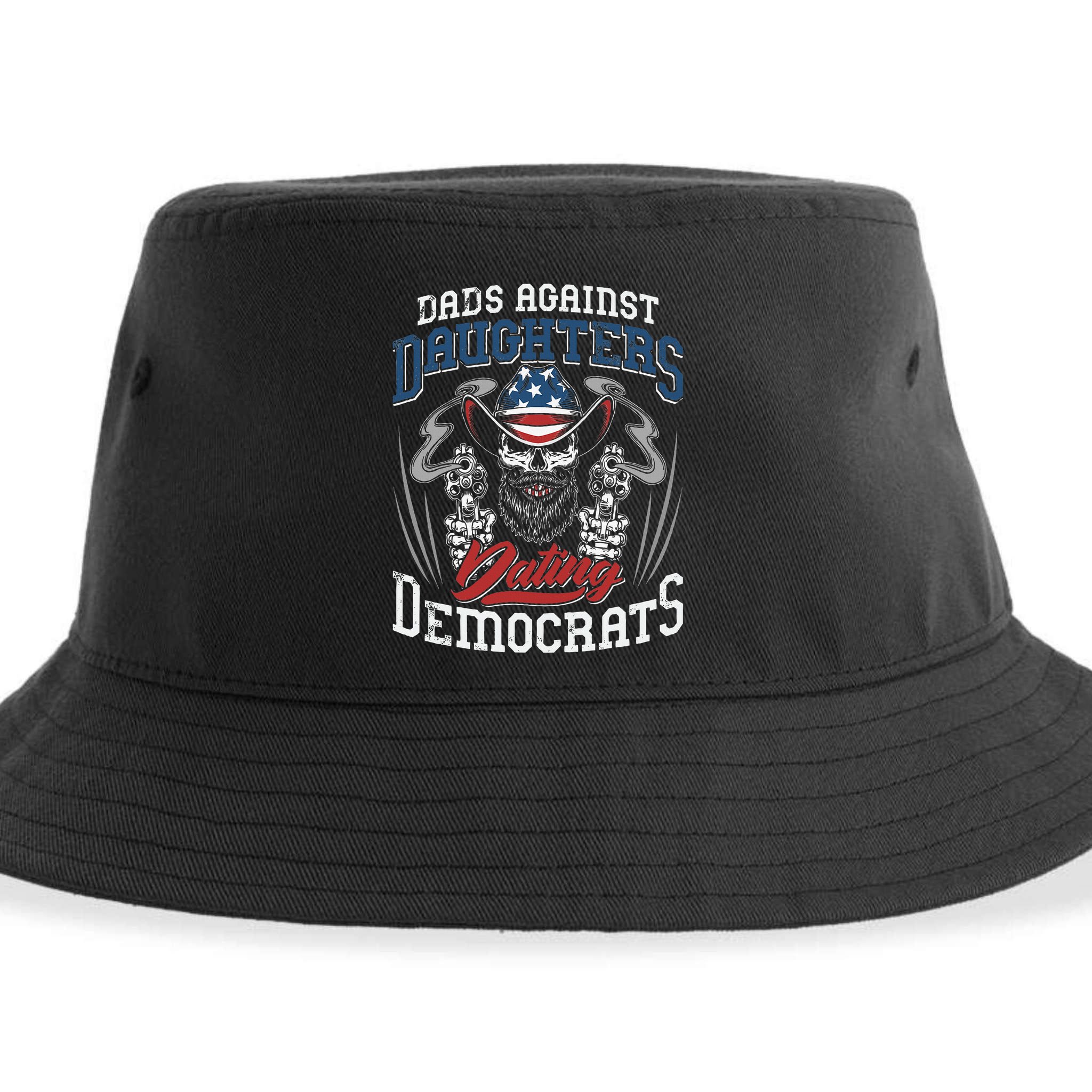 Daddd Dads Against Daughters Dating Democrats Sustainable Bucket Hat