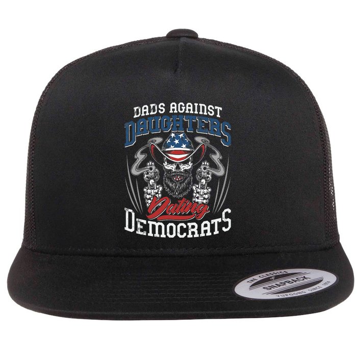 Daddd Dads Against Daughters Dating Democrats Flat Bill Trucker Hat