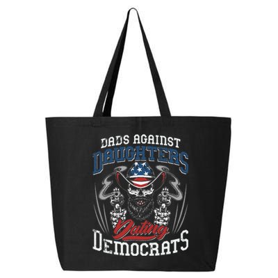 Daddd Dads Against Daughters Dating Democrats 25L Jumbo Tote