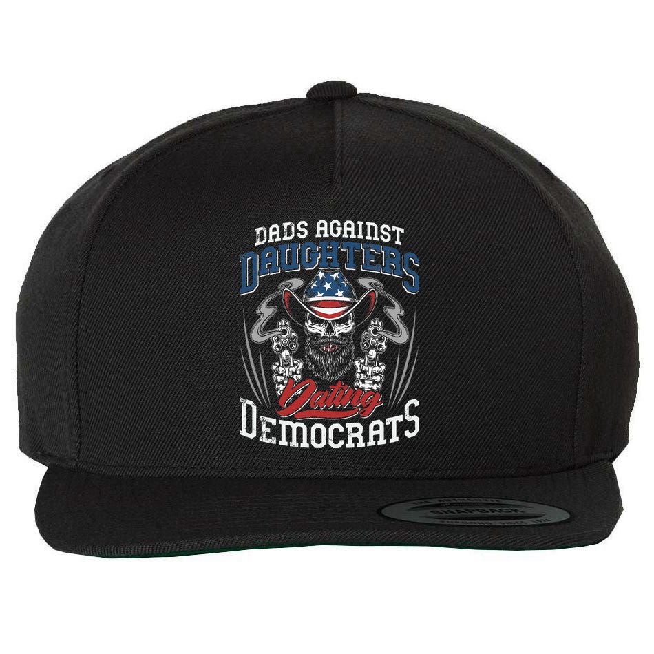 Daddd Dads Against Daughters Dating Democrats Wool Snapback Cap
