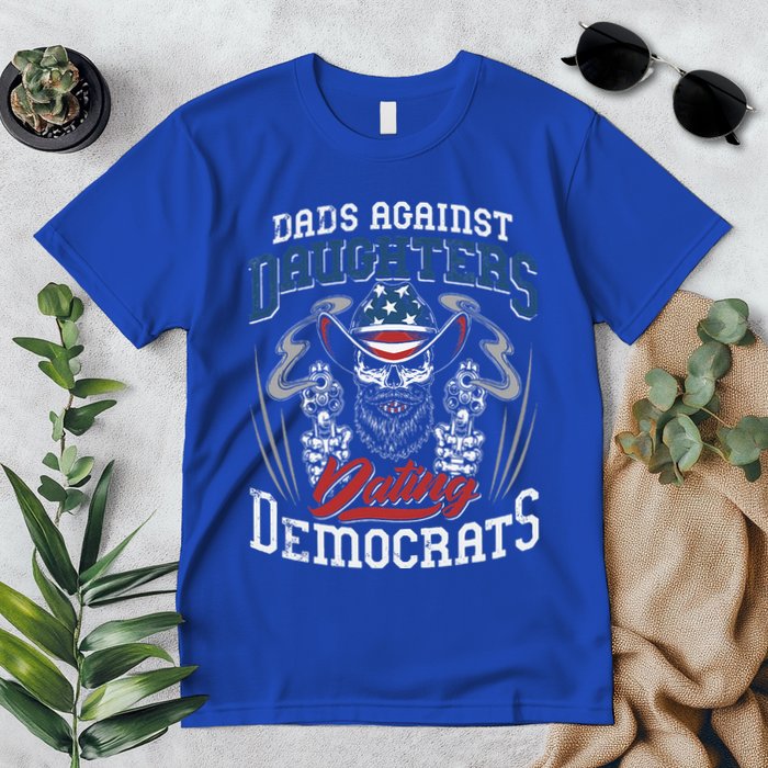 Daddd Dads Against Daughters Dating Democrats Premium T-Shirt