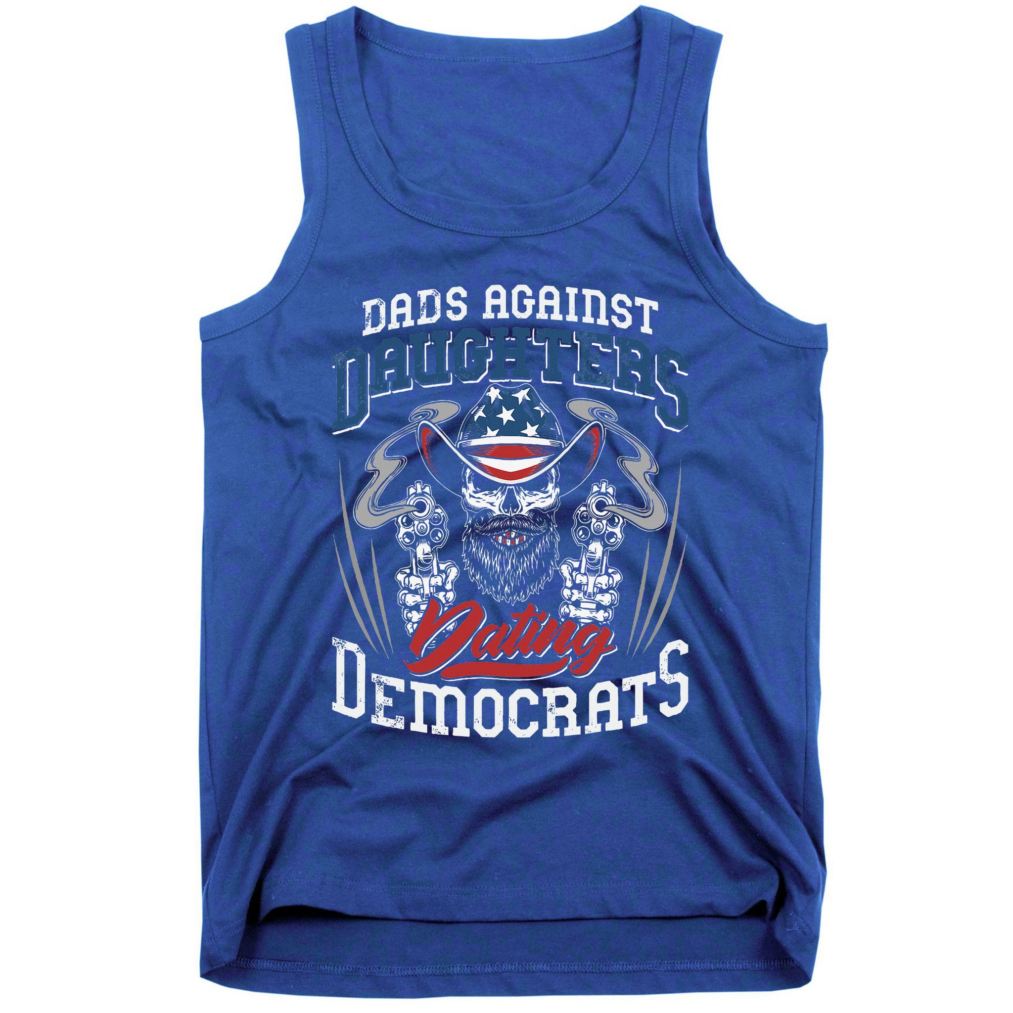 Daddd Dads Against Daughters Dating Democrats Tank Top