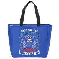 Daddd Dads Against Daughters Dating Democrats Zip Tote Bag