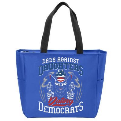 Daddd Dads Against Daughters Dating Democrats Zip Tote Bag