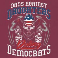 Daddd Dads Against Daughters Dating Democrats 16oz Travel Tumbler