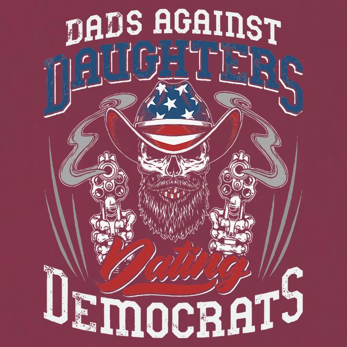 Daddd Dads Against Daughters Dating Democrats 16oz Travel Tumbler