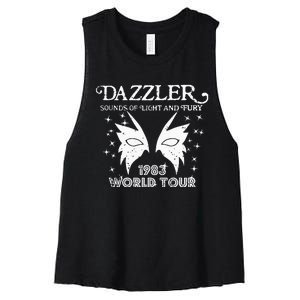 Dazzler Women's Racerback Cropped Tank