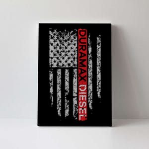 Duramax Diesel American Flag Canvas