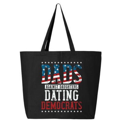 Daddd Dads Against Daughters Dating Democrats 25L Jumbo Tote