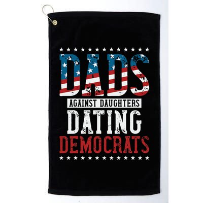 Daddd Dads Against Daughters Dating Democrats Golf Towel