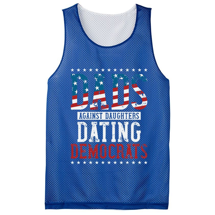 Daddd Dads Against Daughters Dating Democrats Mesh Reversible Basketball Jersey Tank