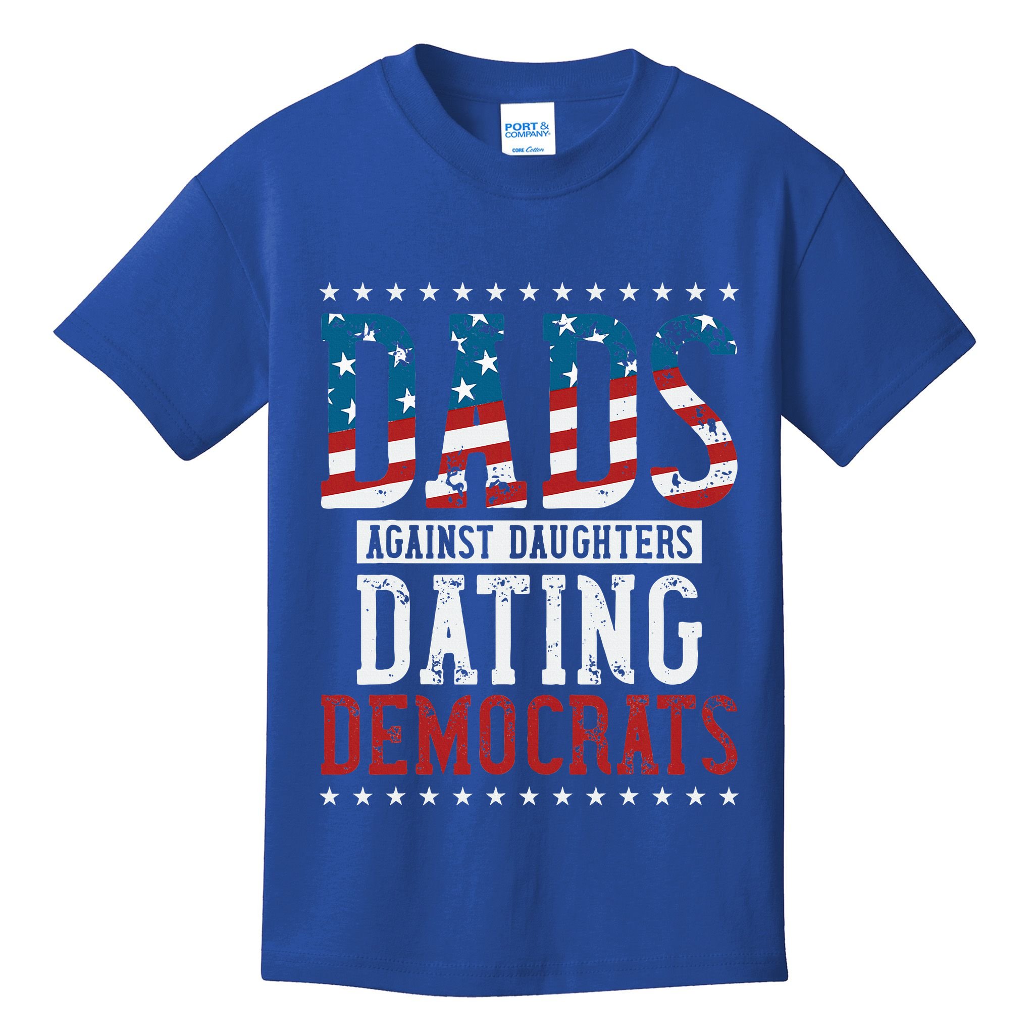 Daddd Dads Against Daughters Dating Democrats Kids T-Shirt