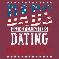Daddd Dads Against Daughters Dating Democrats 16oz Travel Tumbler