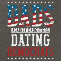 Daddd Dads Against Daughters Dating Democrats Cotton Canvas Backpack