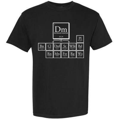 DnD Dungeon And Dragons Periodic Table Garment-Dyed Heavyweight T-Shirt