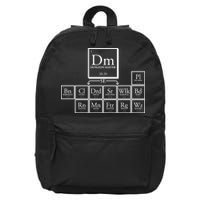 DnD Dungeon And Dragons Periodic Table 16 in Basic Backpack