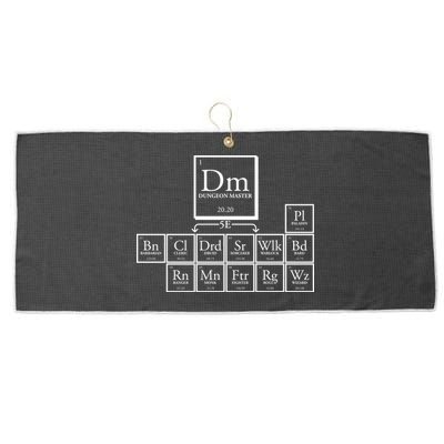 DnD Dungeon And Dragons Periodic Table Large Microfiber Waffle Golf Towel