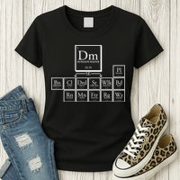 DnD Dungeon And Dragons Periodic Table Womens T-Shirt