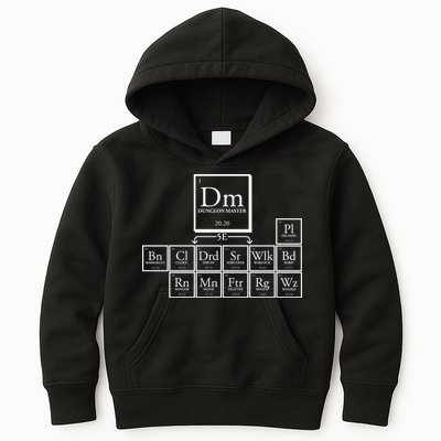 DnD Dungeon And Dragons Periodic Table Kids Hoodie