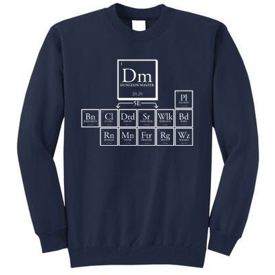 DnD Dungeon And Dragons Periodic Table Tall Sweatshirt