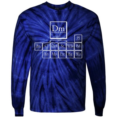 DnD Dungeon And Dragons Periodic Table Tie-Dye Long Sleeve Shirt