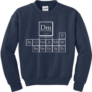 DnD Dungeon And Dragons Periodic Table Kids Sweatshirt