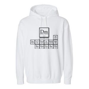 DnD Dungeon And Dragons Periodic Table Garment-Dyed Fleece Hoodie