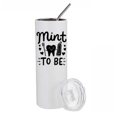 Dentist Dental Assistant Valentines Day Gift Stainless Steel Tumbler