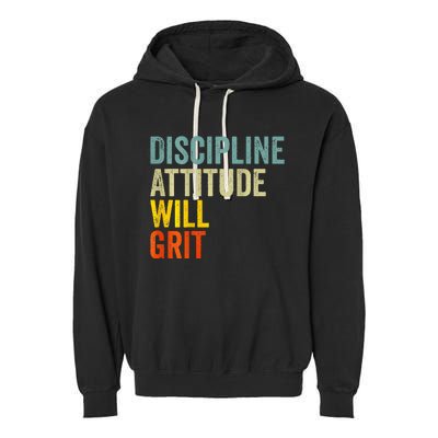 D.A.W.G Discipline Attitude Will Grit Garment-Dyed Fleece Hoodie