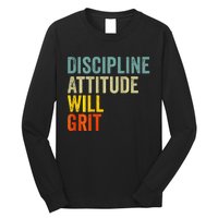 D.A.W.G Discipline Attitude Will Grit Long Sleeve Shirt