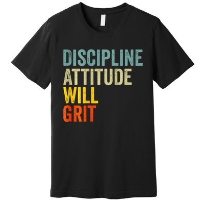 D.A.W.G Discipline Attitude Will Grit Premium T-Shirt