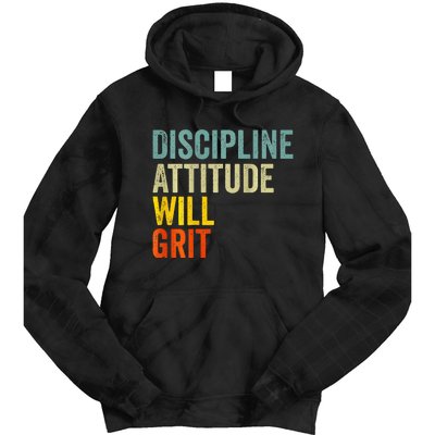 D.A.W.G Discipline Attitude Will Grit Tie Dye Hoodie