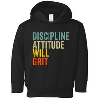 D.A.W.G Discipline Attitude Will Grit Toddler Hoodie