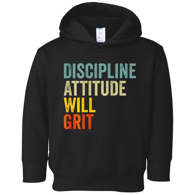 D.A.W.G Discipline Attitude Will Grit Toddler Hoodie