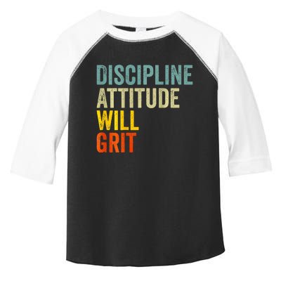 D.A.W.G Discipline Attitude Will Grit Toddler Fine Jersey T-Shirt