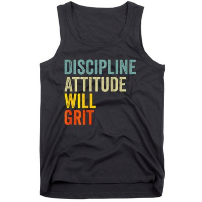 D.A.W.G Discipline Attitude Will Grit Tank Top