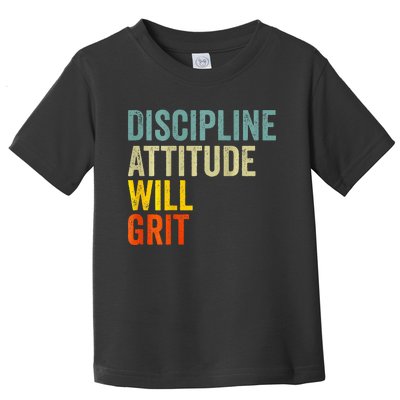 D.A.W.G Discipline Attitude Will Grit Toddler T-Shirt