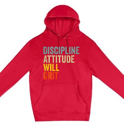 D.A.W.G Discipline Attitude Will Grit Premium Pullover Hoodie