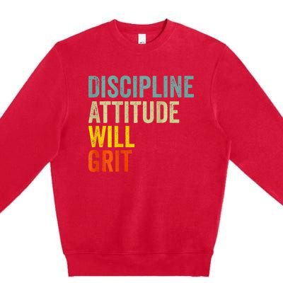 D.A.W.G Discipline Attitude Will Grit Premium Crewneck Sweatshirt