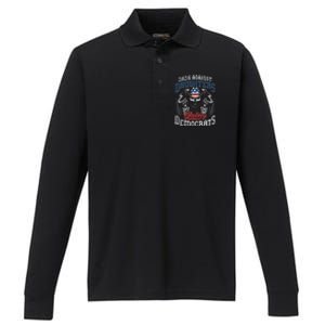 Daddd Dads Against Daughters Dating Democrats Funny Performance Long Sleeve Polo