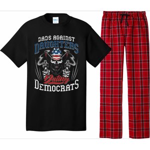 Daddd Dads Against Daughters Dating Democrats Funny Pajama Set