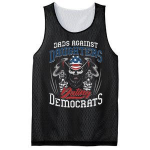 Daddd Dads Against Daughters Dating Democrats Funny Mesh Reversible Basketball Jersey Tank