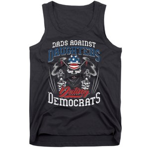 Daddd Dads Against Daughters Dating Democrats Funny Tank Top