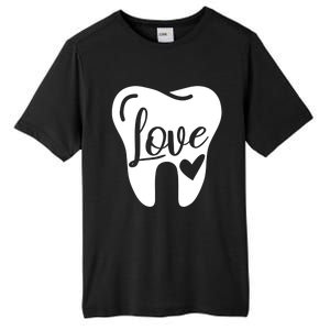 Dentist Dental Assistant Valentines Day Love Great Gift Tall Fusion ChromaSoft Performance T-Shirt